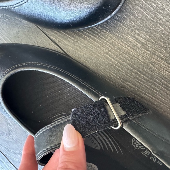 Japanese shoe brand pansy size 7.5 black working shoes - Picture 2 of 7